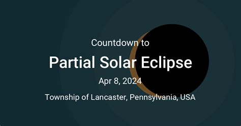 eclipse lancaster pa time